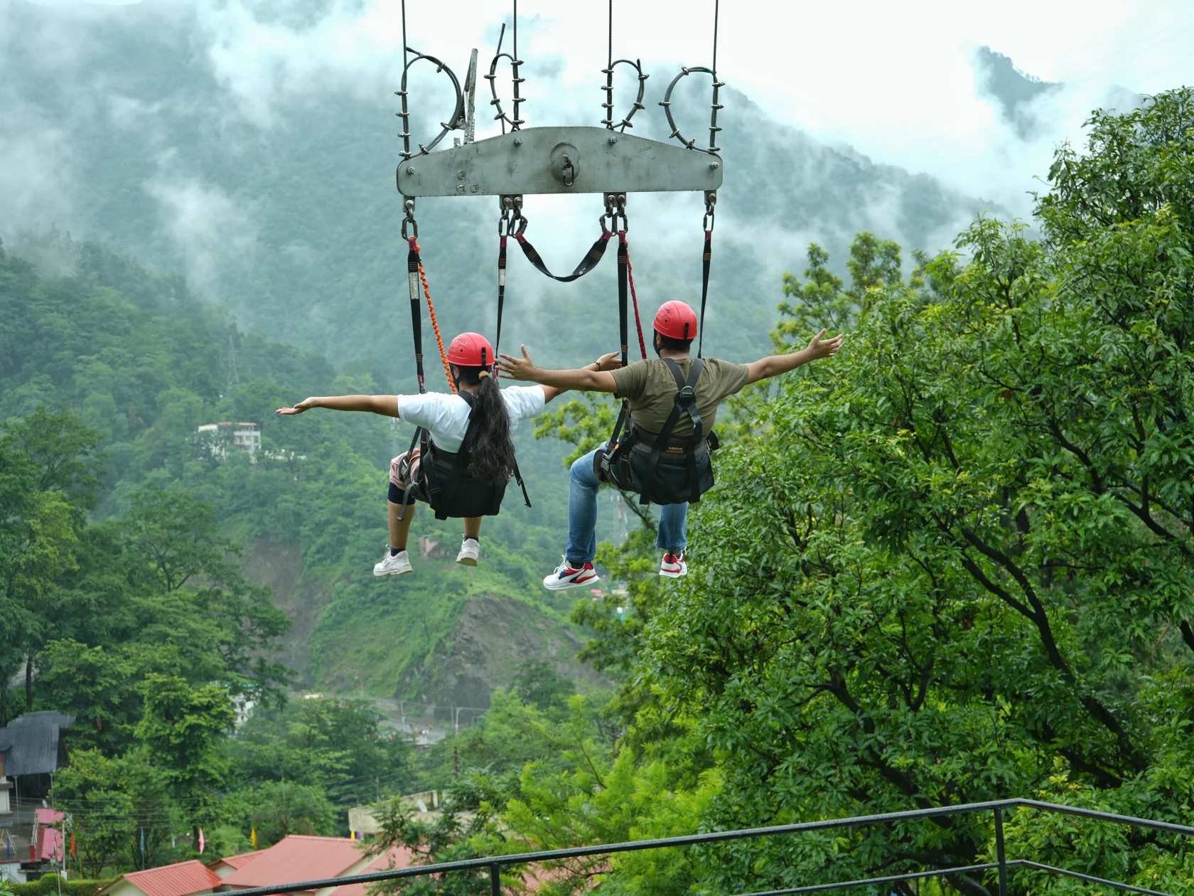 Thrill Combo 7(Giant Swing + Scad Jump)