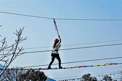 Combo 03 Rocket Bungy+Tower Top Swing+Zip Line+Sky Walk