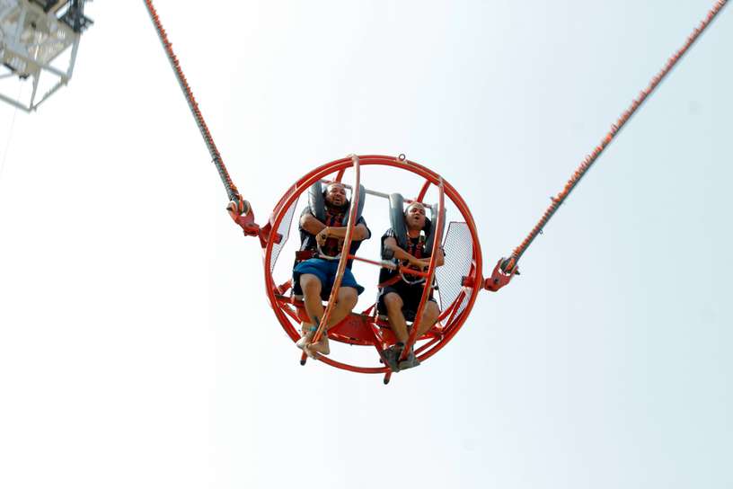 Reverse Bungee Jumping in Rishikesh in Rishikesh
