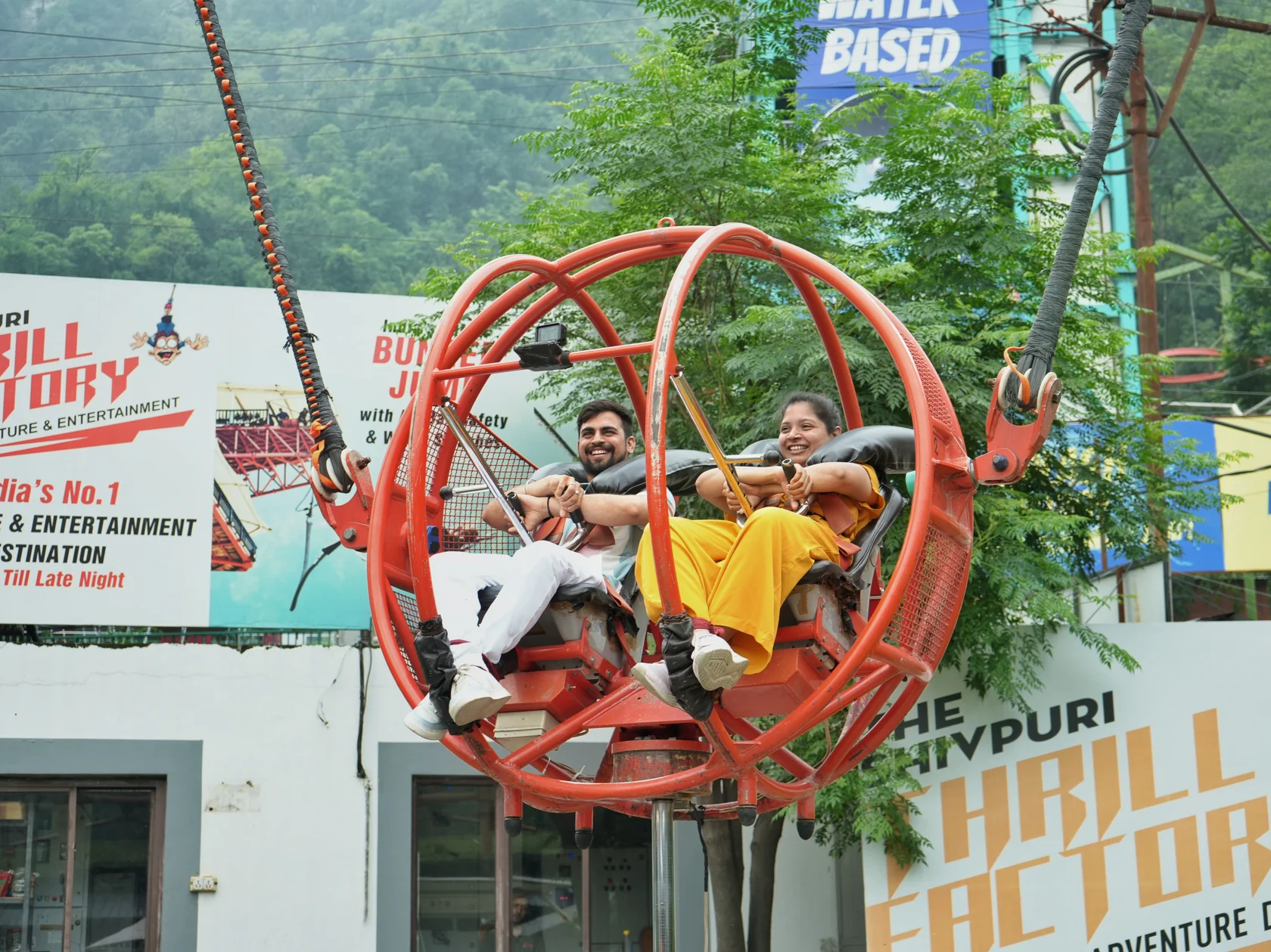 Reverse Bungee Jumping in Rishikesh in Rishikesh — photo 4