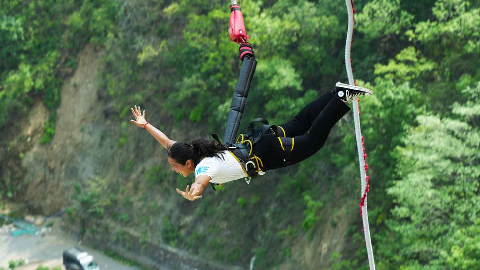 Thrill Combo 3 – Bungee Jump + SCAD Jump in Rishikesh in Rishikesh — photo 4