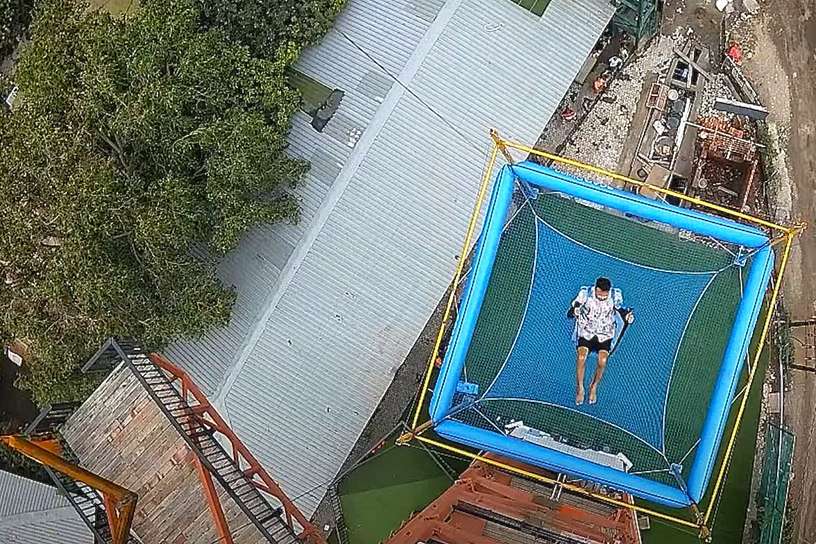 Thrill Combo 7 – Giant Swing + SCAD Jump in Rishikesh in Rishikesh