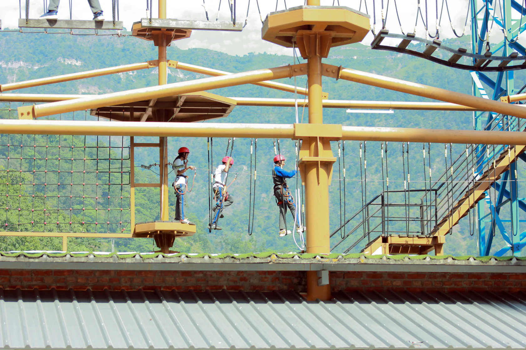Rope Course (Level 1) in Rishikesh in Rishikesh