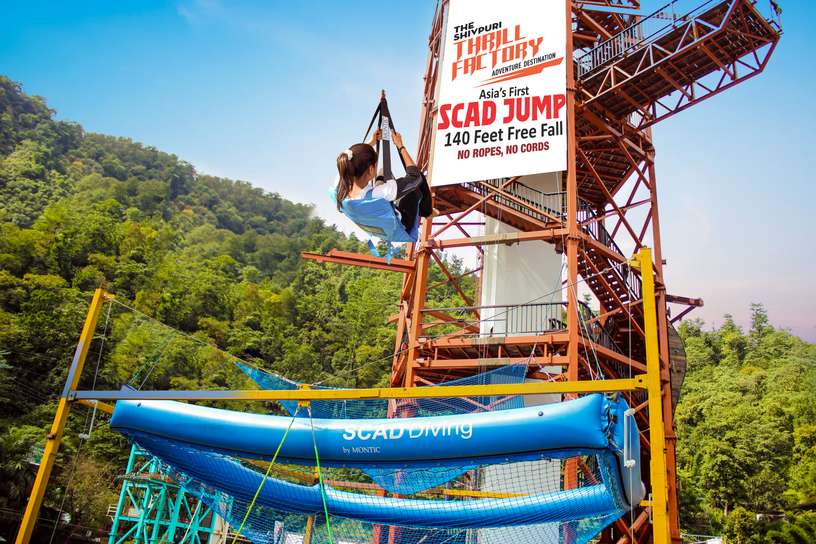 Thrill Combo 3 – Bungee Jump + SCAD Jump in Rishikesh in Rishikesh — photo 2