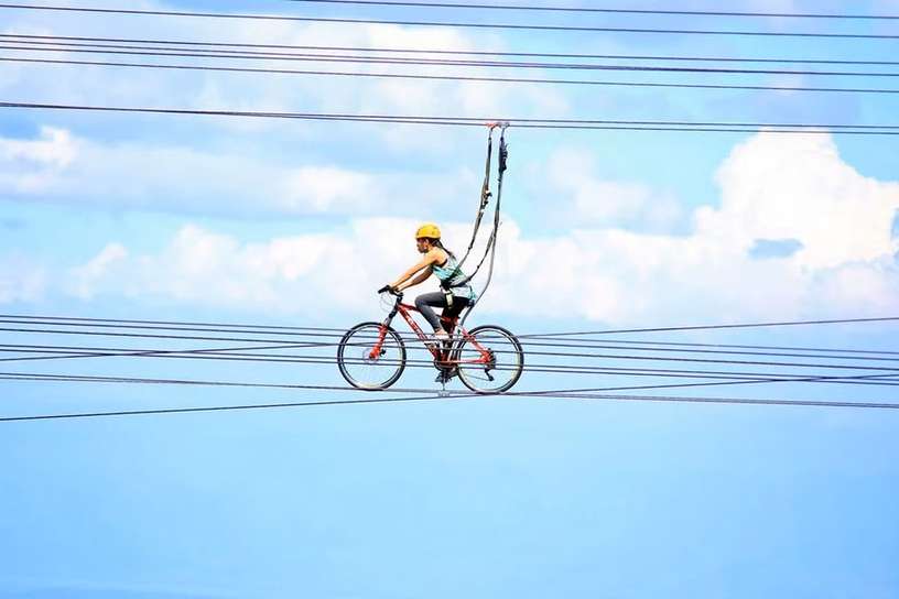 Sky Cycling in Rishikesh in Rishikesh — photo 3