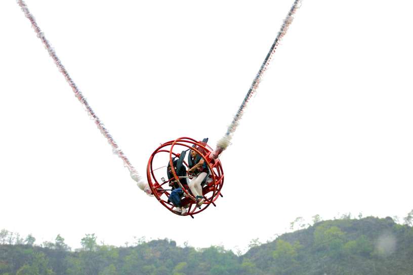 Thrill Combo 4 – Giant Swing + Bungee Jump in Rishikesh in Rishikesh — photo 3