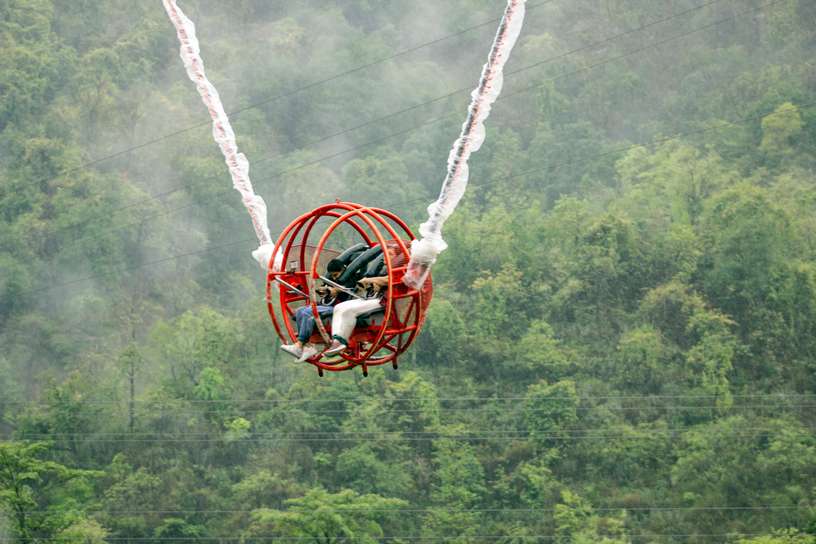 Thrill Combo 4 – Giant Swing + Bungee Jump in Rishikesh in Rishikesh — photo 4