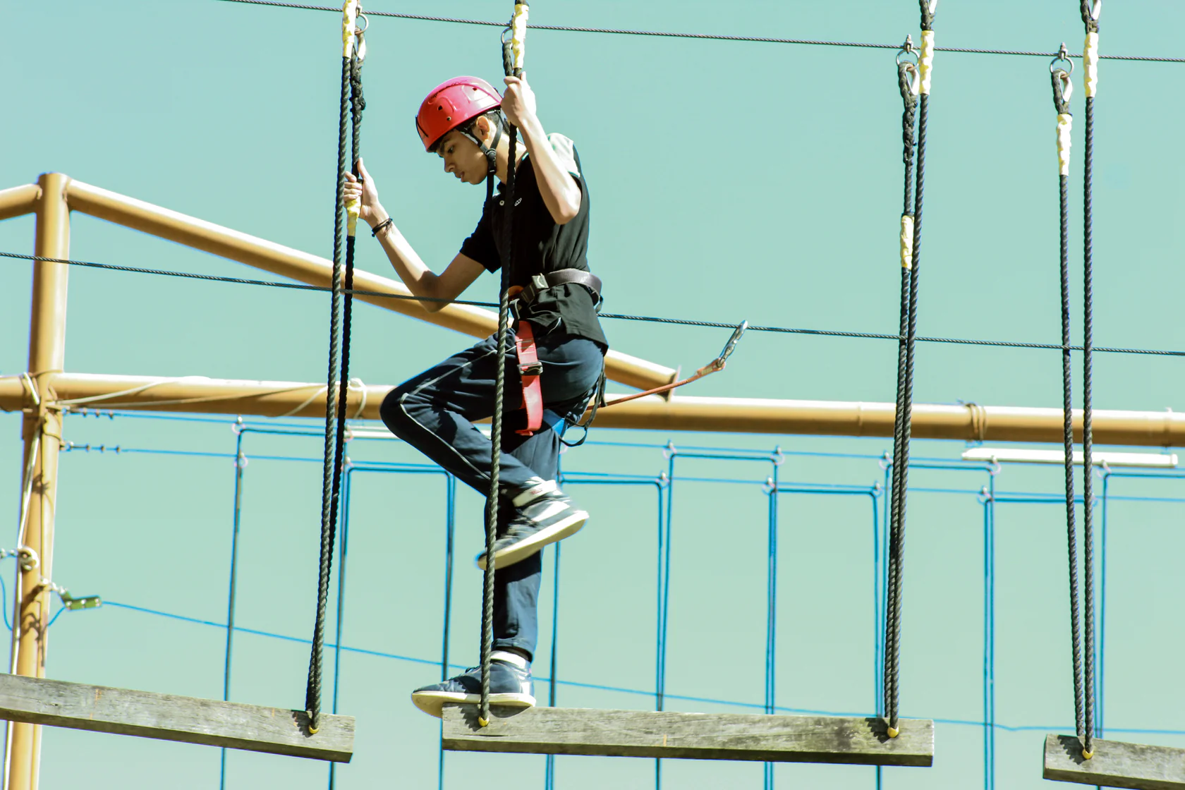 Rope Course (Level 2) in Rishikesh in Rishikesh