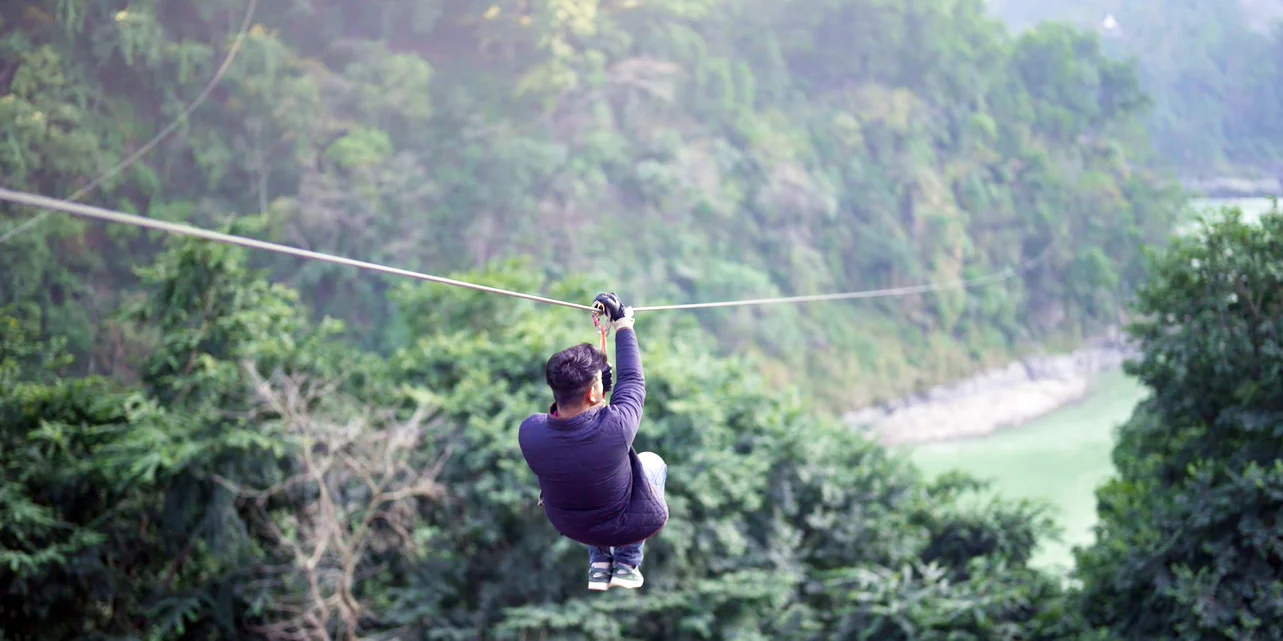 Zip Line (Student) in Rishikesh in Rishikesh