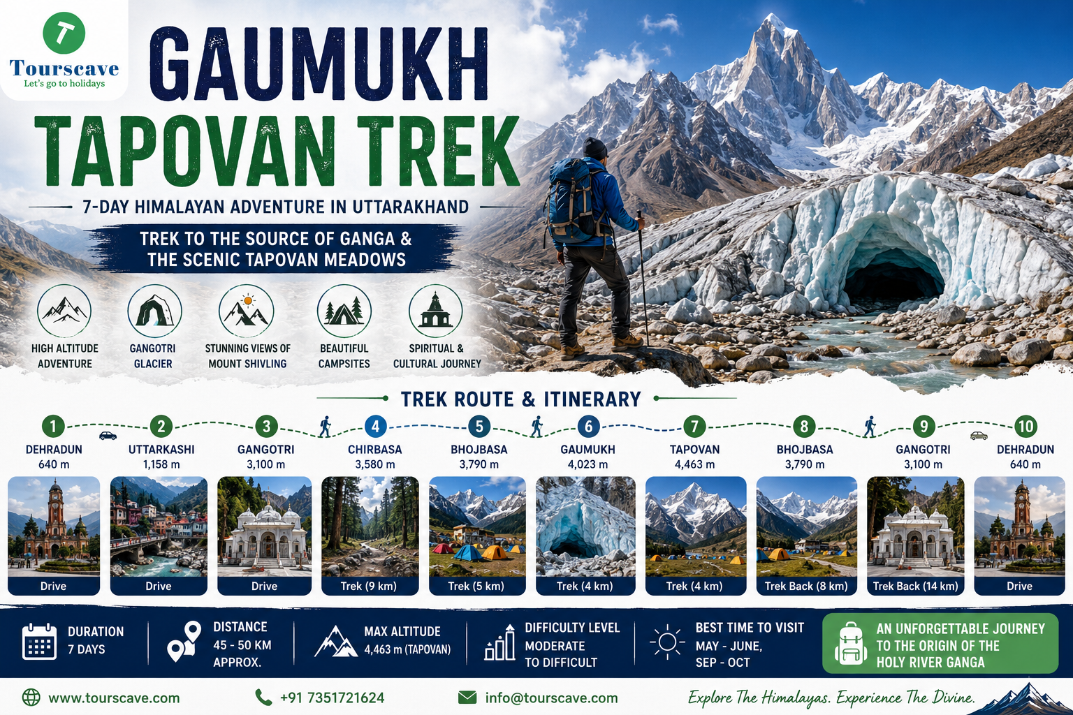 Gaumukh Tapovan Trek Guide 2026: Route, Itinerary, Cost, Best Time & Travel Tips