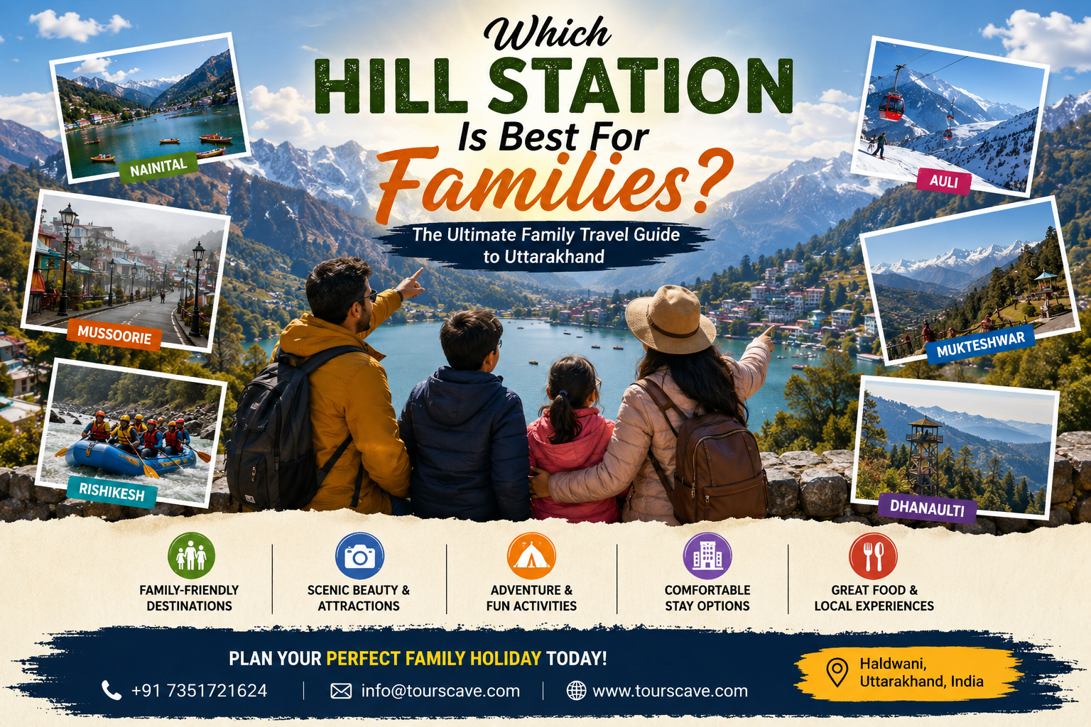 Which Hill Station Is Best for Families? Top Family-Friendly Hill Stations in Uttarakhand