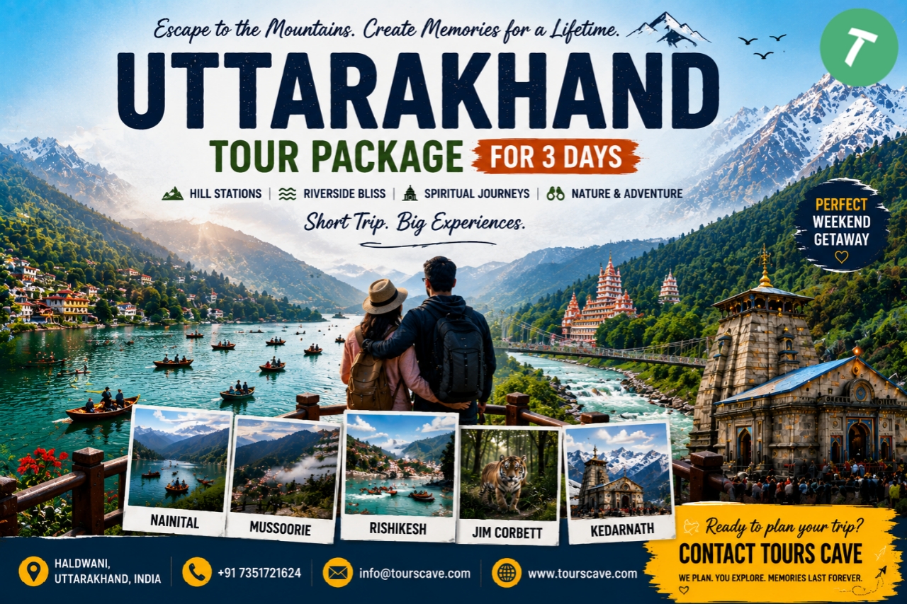 Uttarakhand Tour Package for 3 Days: Itinerary, Price & Travel Guide