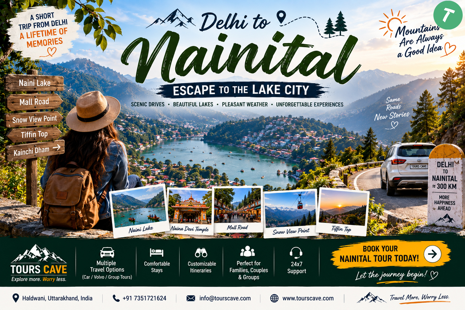 Nainital Tour Packages from Delhi: Price, Itinerary & Travel Guide