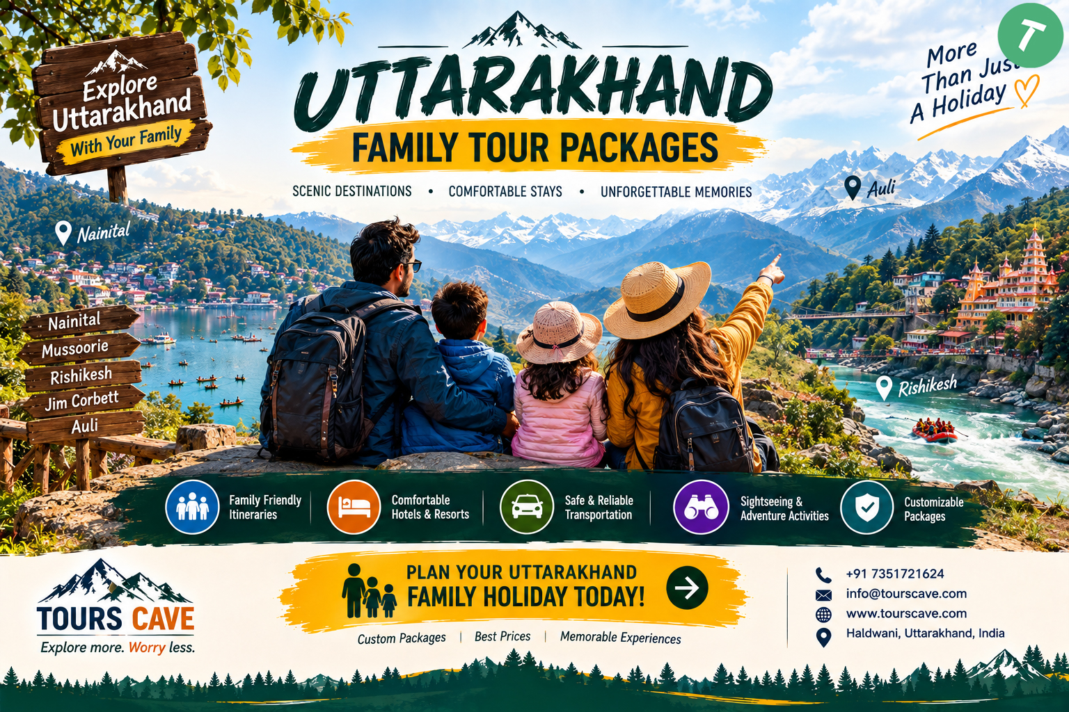 Uttarakhand Family Tour Packages: Price, Itinerary & Travel Guide