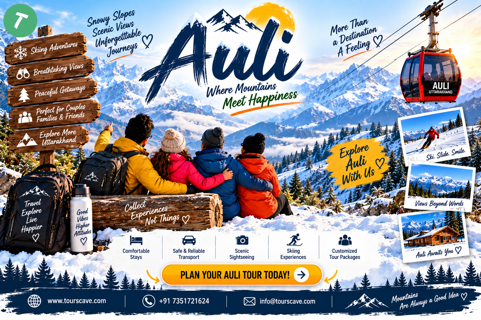 Auli Tour Package: Price, Itinerary, Best Time & Travel Guide
