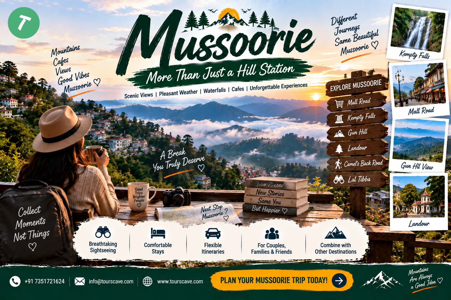 Mussoorie Tour Package: Price, Itinerary, Best Time & Travel Guide
