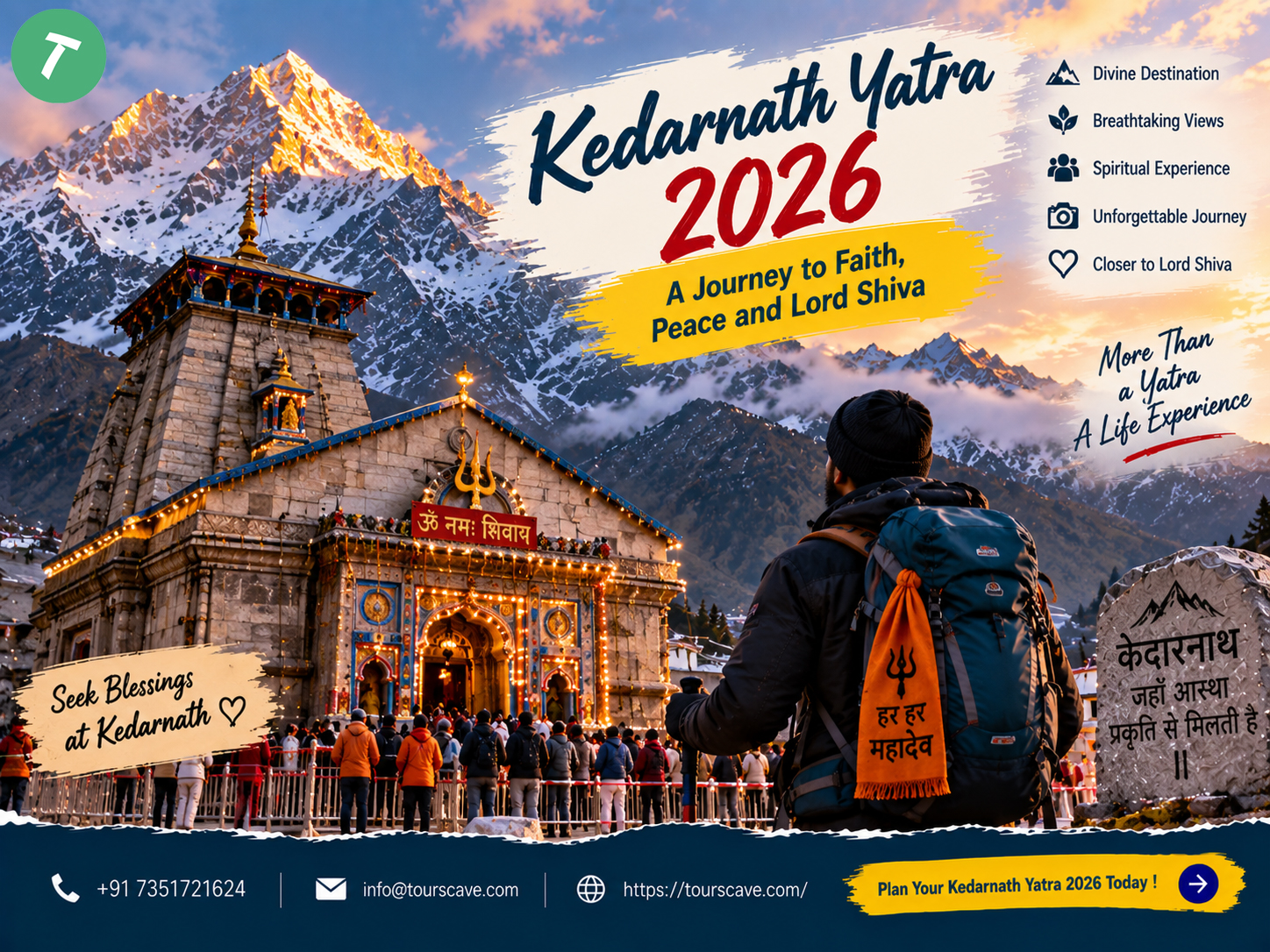Kedarnath Closing Date 2026: Kapat Date, Opening Date & Yatra Guide