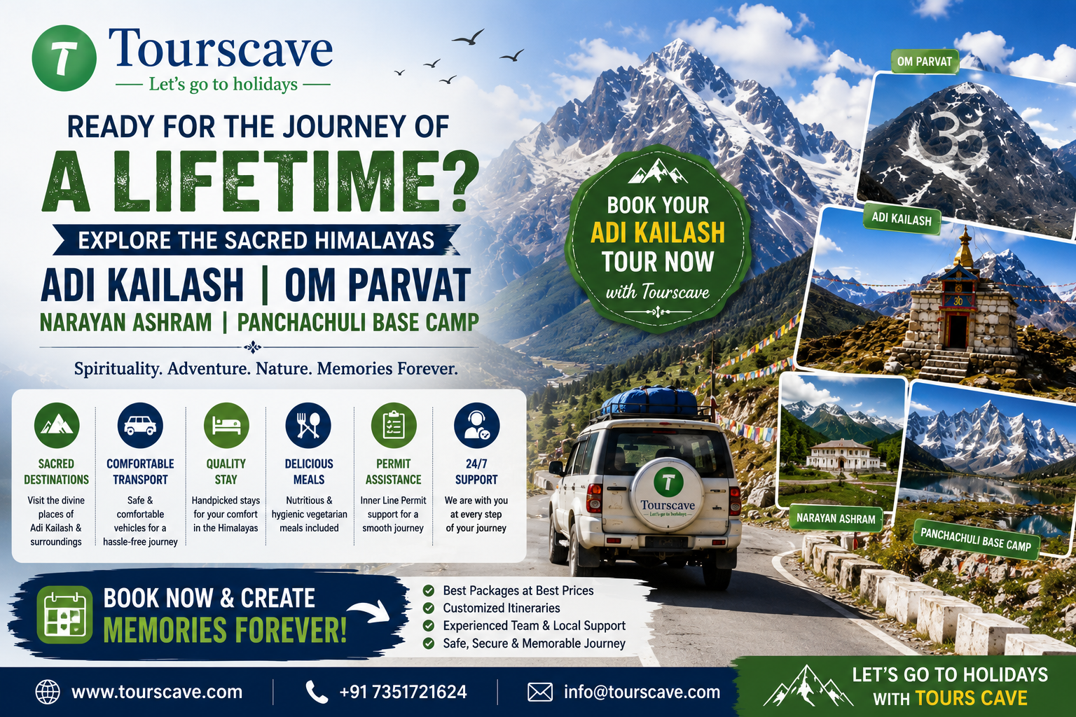 Book Your Adi Kailash Tour with Tourscave