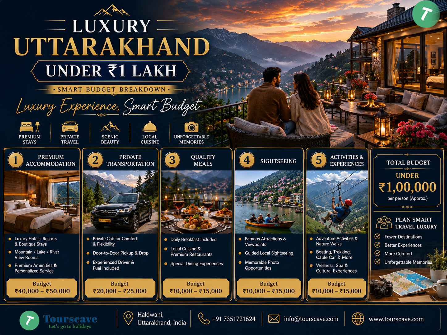 Is Luxury Uttarakhand Under ₹1 Lakh Possible?