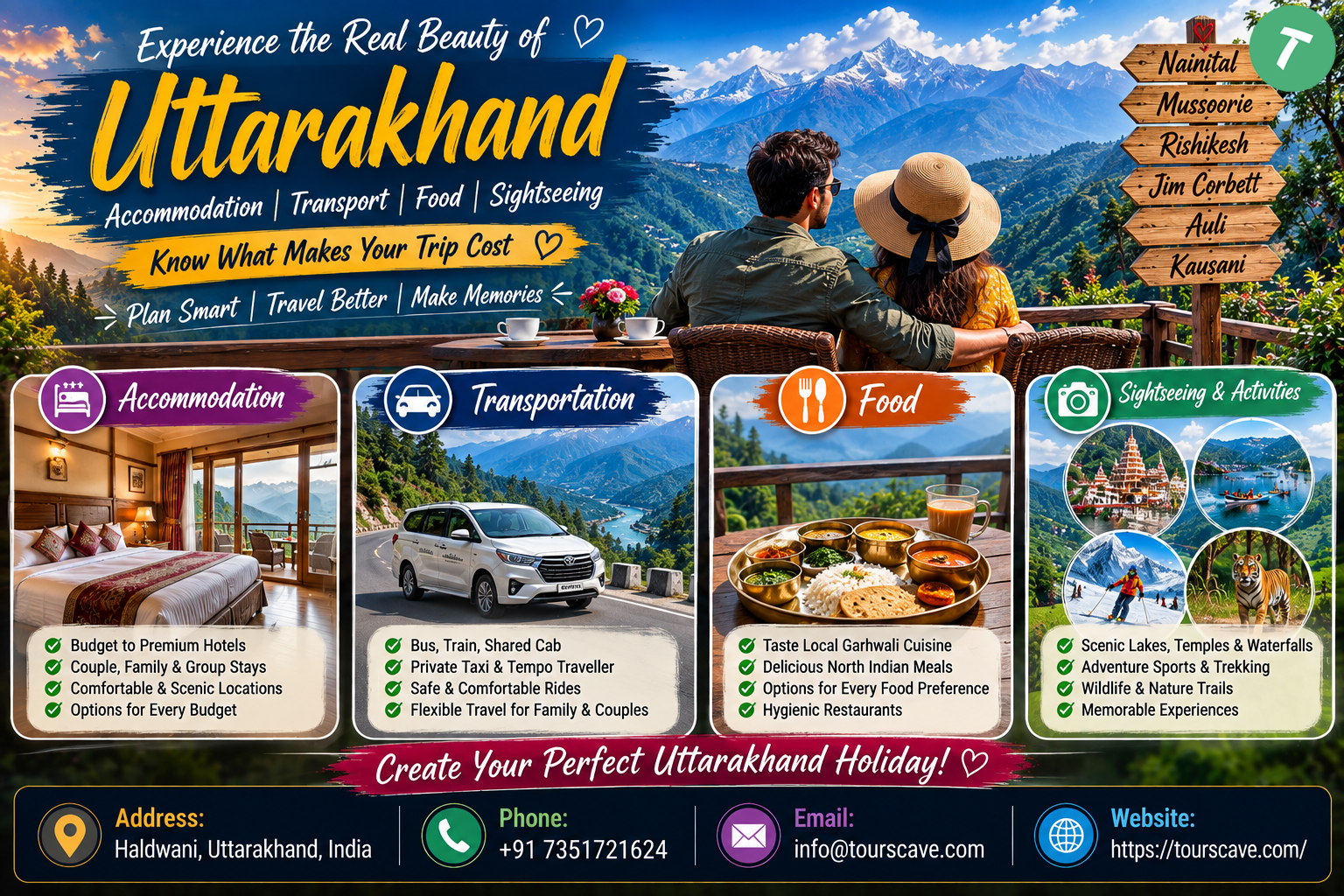 Uttarakhand Tour Packages for Couple
