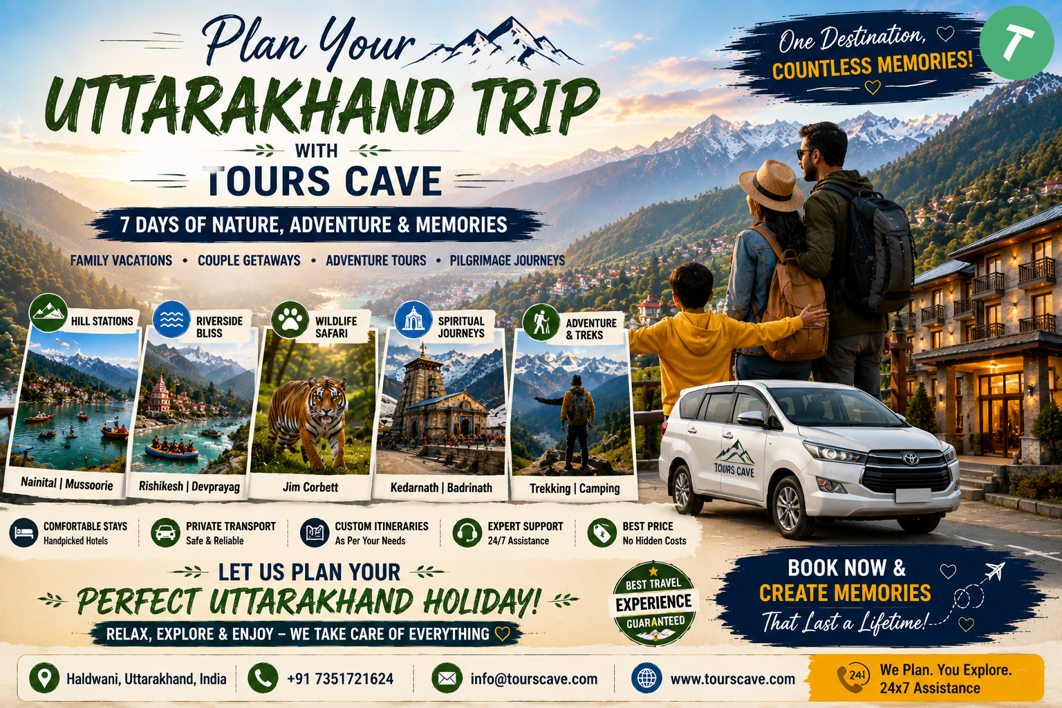 Plan Your Uttarakhand Trip With Tours Cave