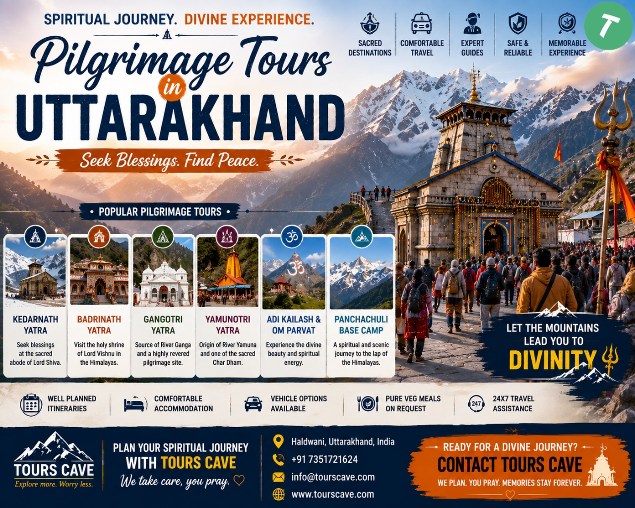 Pilgrimage Tours in Uttarakhand