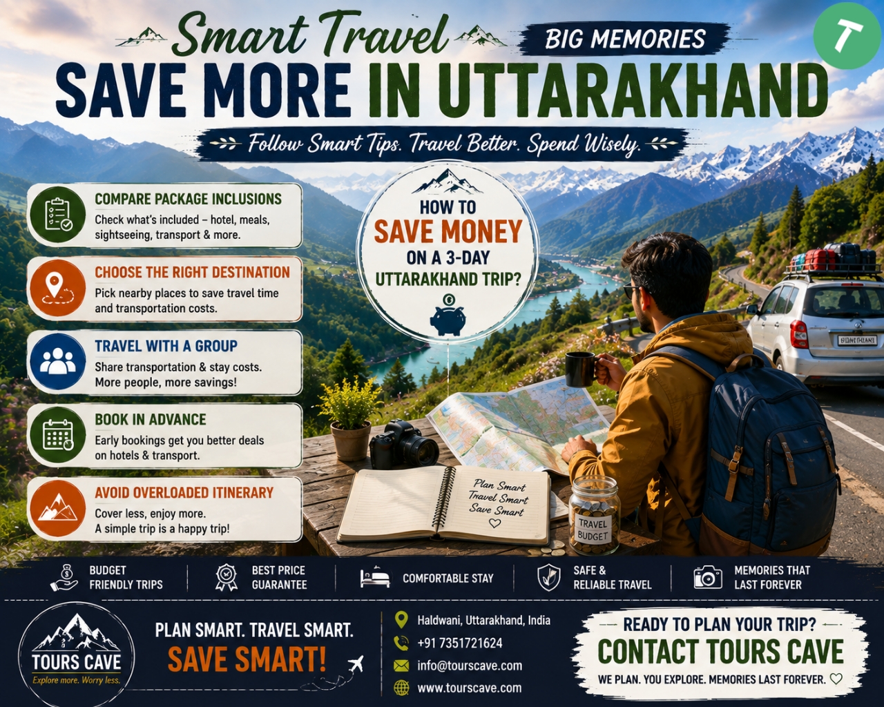 How to Save Money on a 3-Day Uttarakhand Trip?