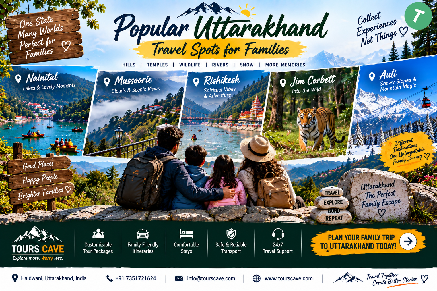 Popular Uttarakhand Travel Spots for Families