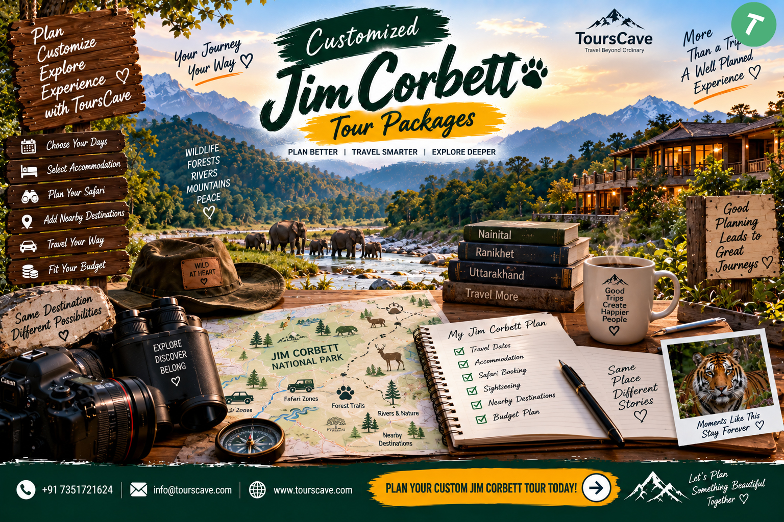 Why Choose a Customized Jim Corbett Tour Package?