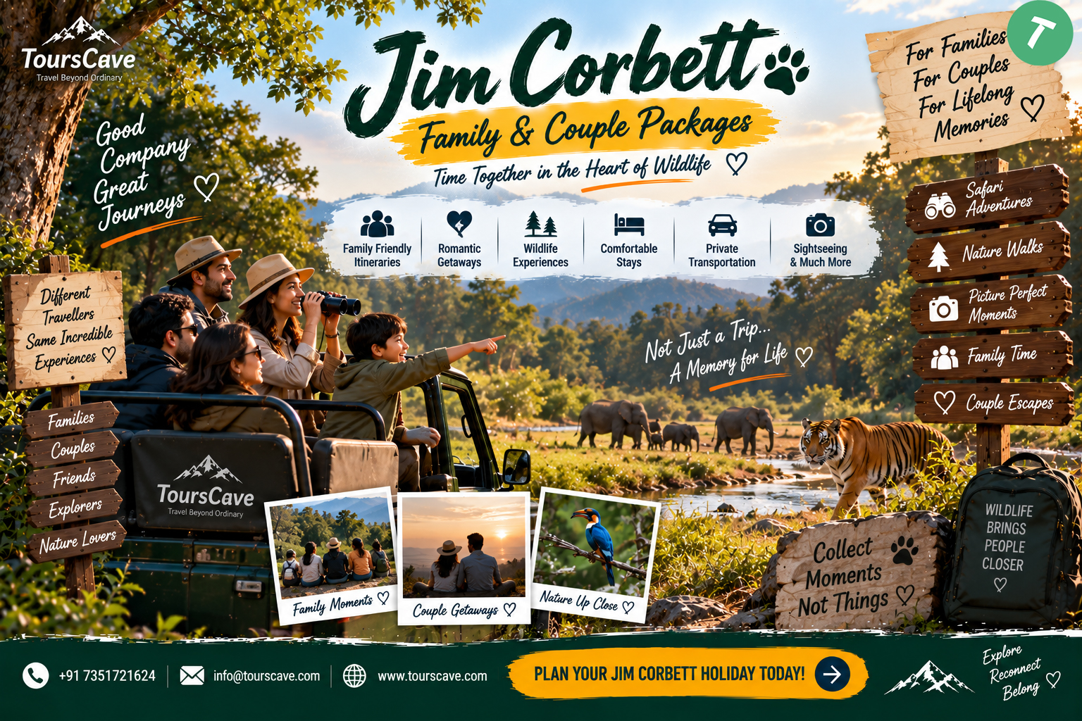 Jim Corbett Family Packages