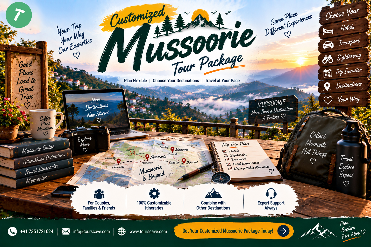 Why Choose a Customized Mussoorie Tour Package?