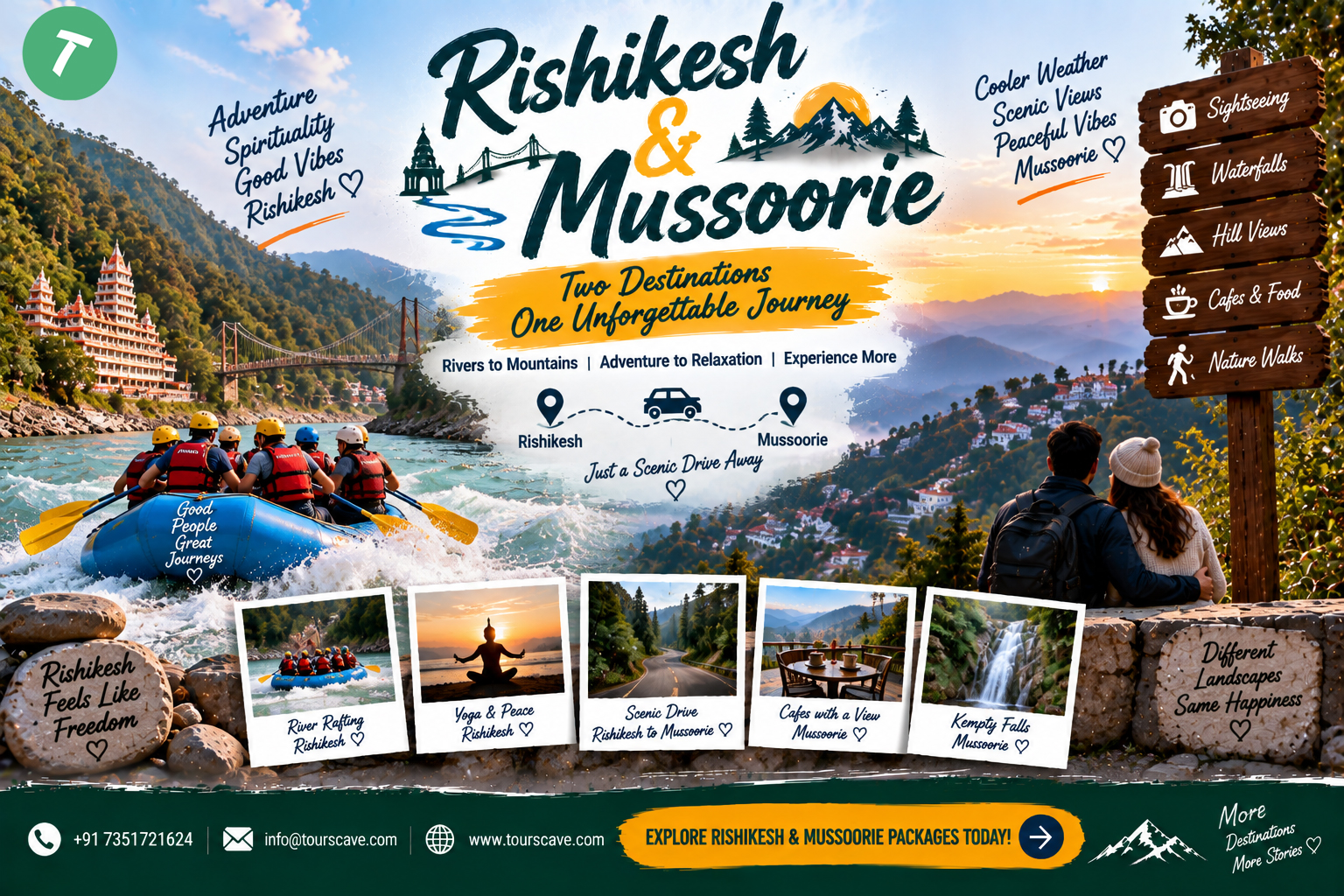 Rishikesh and Mussoorie