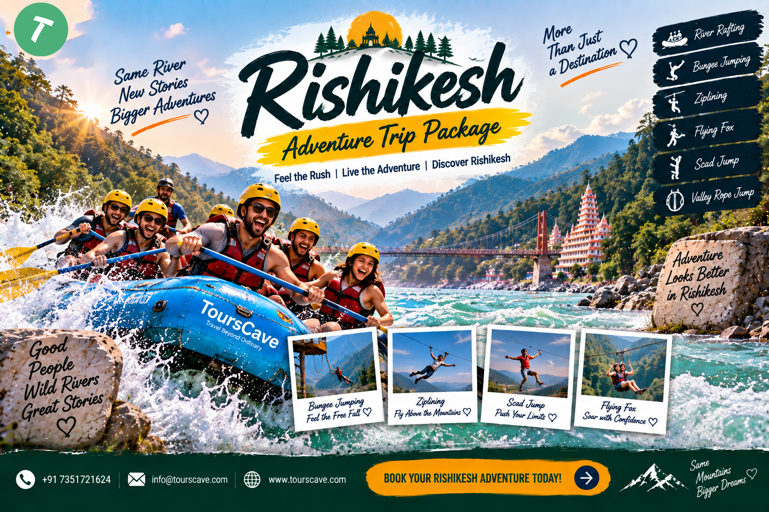 Rishikesh Adventure Trip Package