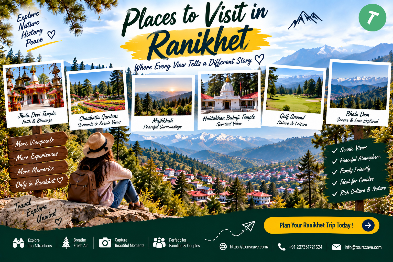 Places to Visit in Ranikhet
