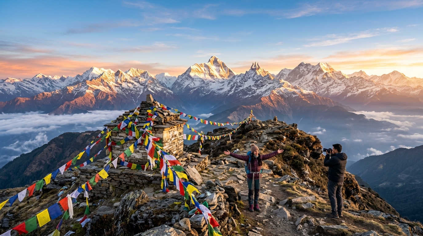 Chandrashila Summit Sunrise View