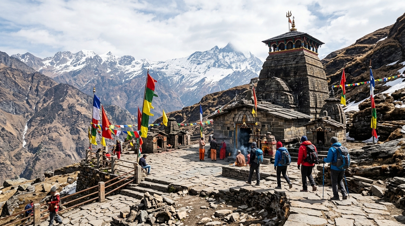 Tungnath Shiva Temple Uttarakhand