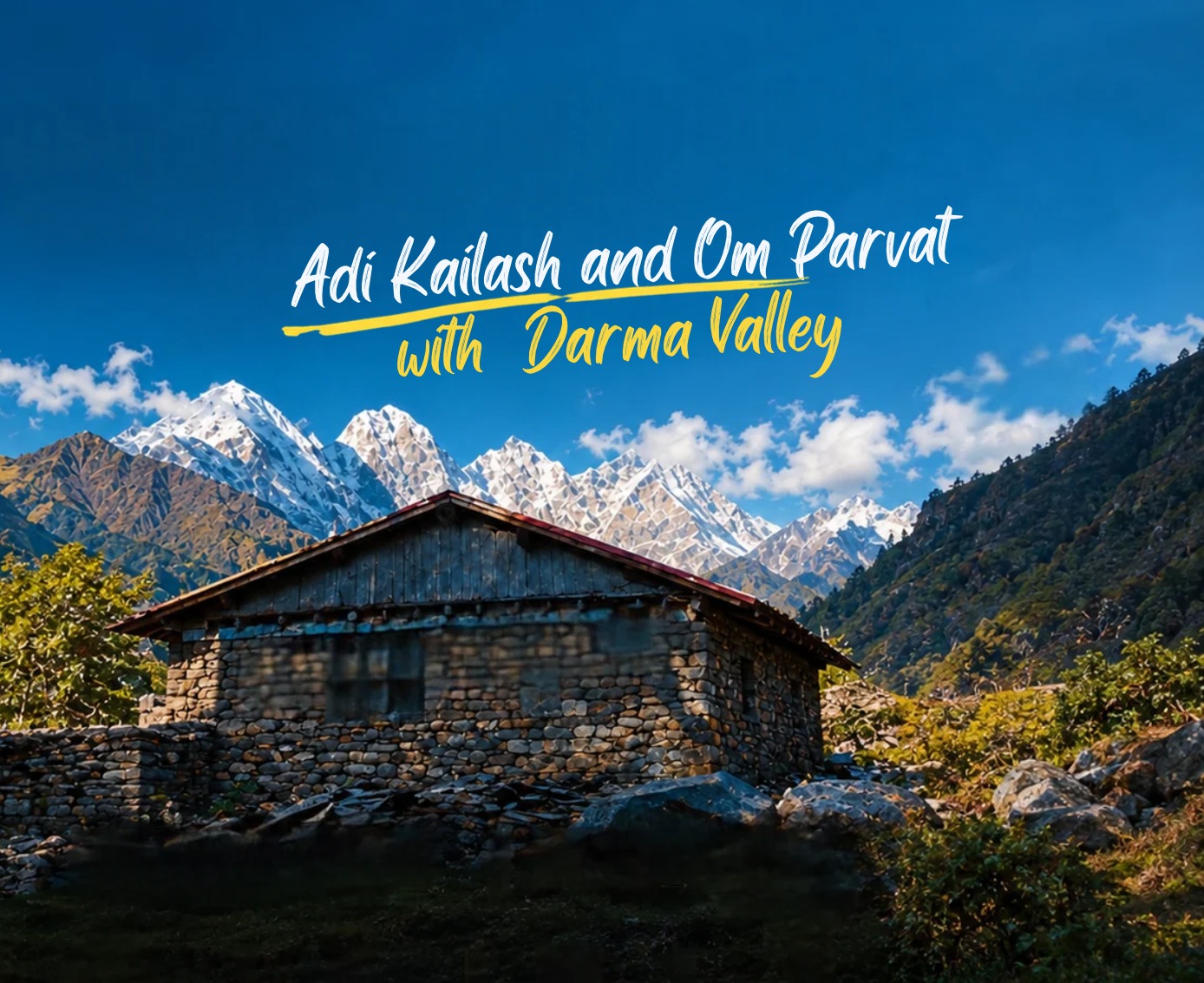 Aadi Kailash with Darma Valley